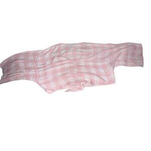 Forever 21 + Light Pink Checkered Shirt Size 3X
